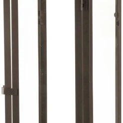 Leonardo Laterne CASOLARE Dunkelbraun 50x19x18cm