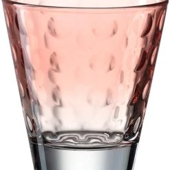 Leonardo Trinkglas OPTIC 215 Ml Rot, 6er-Set