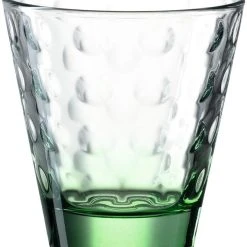 Leonardo Trinkglas OPTIC 215 Ml Grün, 6er-Set