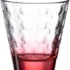 Leonardo Trinkglas OPTIC 215 Ml Rot, 6er-Set