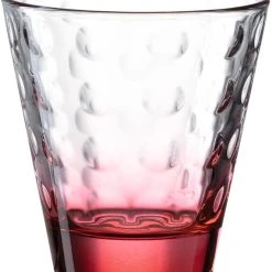Leonardo Trinkglas OPTIC 215 Ml Rot, 6er-Set