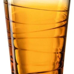 Leonardo Trinkglas VARIO STRUTTURA 280 Ml Orange, 6er-Set