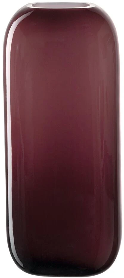 Leonardo Vase MILANO 21 Cm Dunkelrot 3 Leonardo Vase MILANO 21 Cm Dunkelrot