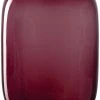 Leonardo Vase MILANO Dunkelrot 20x15