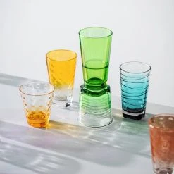 Leonardo Trinkglas VARIO STRUTTURA 280 Ml Türkis, 6er-Set -Leonardo Vase shop 210 Farbkonzept 026833 40 025903 19 H2