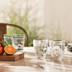 Leonardo Trinkglas BRINDISI 270 Ml Anthrazit, 6er-Set -Leonardo Vase shop 210 GK Brindisi WH 021596 021604 09