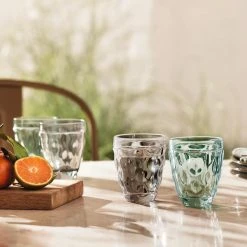 Leonardo Trinkglas BRINDISI 270 Ml Anthrazit, 6er-Set -Leonardo Vase shop 210 GK Brindisi WH 021604 09