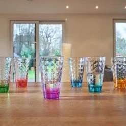 Leonardo Trinkglas OPTIC 300 Ml Blau, 6er-Set -Leonardo Vase shop 210 OPTIC LD Becher 300ml 025909 14 mood