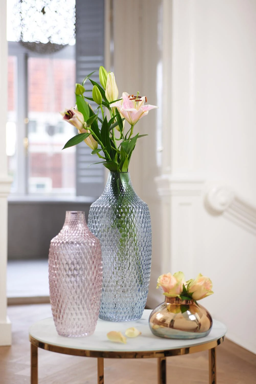 Leonardo Vase Poesia 40 Cm Blau 10 Leonardo Vase Poesia 40 Cm Blau – Bild 8