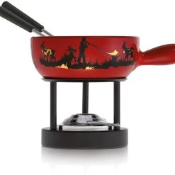 Kuhn Rikon Mini Käsefondue Set Alphornbläser 15cm 10 Kuhn Rikon Mini Käsefondue Set Alphornbläser 15cm -Leonardo Vase shop 211 32033 psf