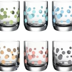 Leonardo Trinkglas DAILY 6 Stück Sortiert 320 Ml Punkte