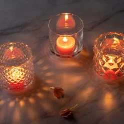 Leonardo Tischlicht POESIA 10 Cm Kleine Rauten -Leonardo Vase shop 221 076431 3 K