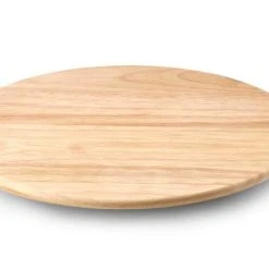 Continenta Drehplatte Aus Gummibaumholz