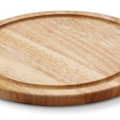 Continenta Steakteller Aus Gummibaumholz, 25 Cm