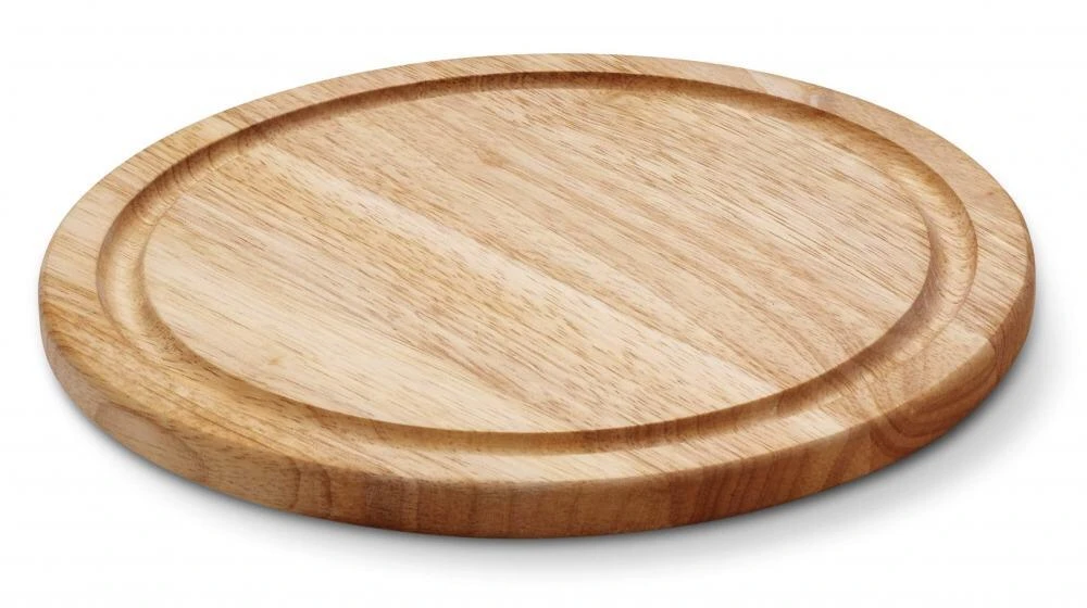 Continenta Steakteller Aus Gummibaumholz, 25 Cm 3 Continenta Steakteller Aus Gummibaumholz, 25 Cm