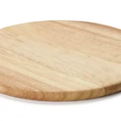 Continenta Vesperteller Rund Aus Gummibaumholz