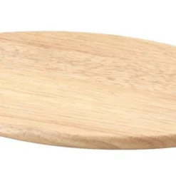 Continenta Schneidebrett Oval Klein Aus Gummibaumholz