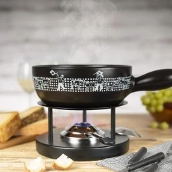 Kuhn Rikon Käsefondue Set Fahnenschwinger 22 Cm -Leonardo Vase shop 32304 ip5