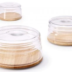 Continenta Käseglocke/ Salatschale Flach, 2-teilig -Leonardo Vase shop 3294 3295 3296 l