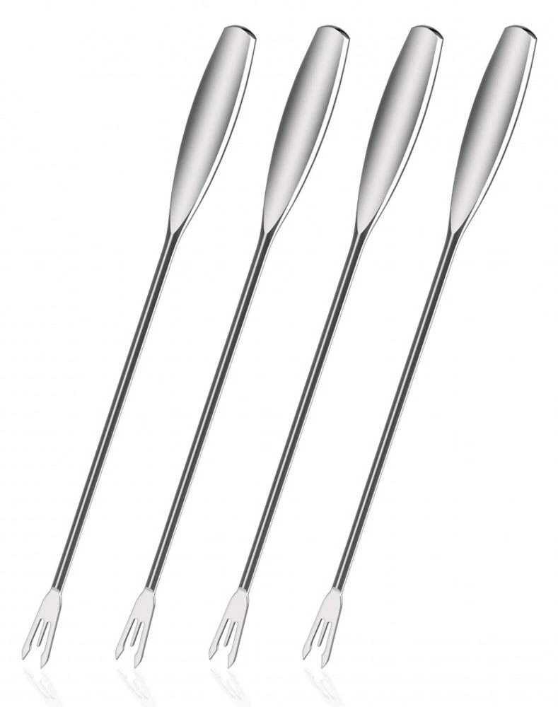 Boska Fonduegabeln In Edelstahl, 4 Stück 4 Boska Fonduegabeln In Edelstahl, 4 Stück – Bild 2