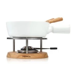Boska Fondue-Set Bianco In Weiß -Leonardo Vase shop 340029 BOSKAFondueSetBianco 1 2400x