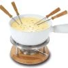 Boska Fondue-Set Bianco In Weiß -Leonardo Vase shop 340029 Life Fondue Set White Oak neu xl