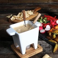Boska Käsefondue-Set Tapas Weiß 17 Boska Käsefondue-Set Tapas Weiß -Leonardo Vase shop 340030 BOSKATapasFondueBianco 4 2400x