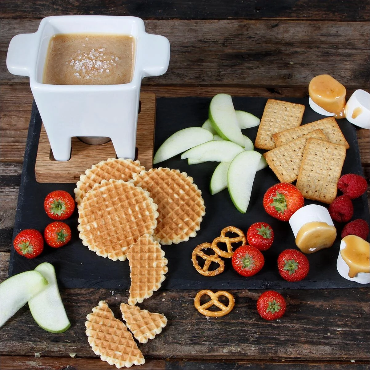 Boska Käsefondue-Set Tapas Weiß 11 Boska Käsefondue-Set Tapas Weiß – Bild 9