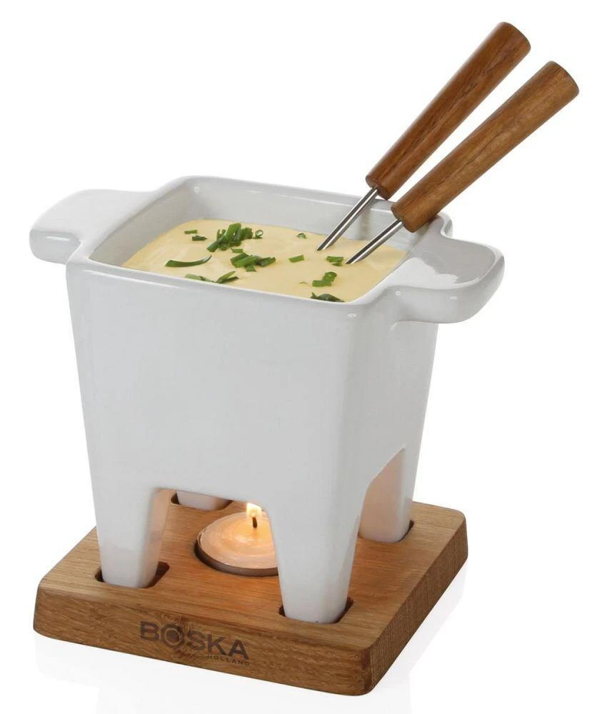 Boska Käsefondue-Set Tapas Weiß 3 Boska Käsefondue-Set Tapas Weiß