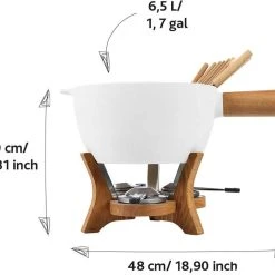 Boska Käsefondue-Set Mr. Big 17 Boska Käsefondue-Set Mr. Big -Leonardo Vase shop 340301 BOSKAPartyFondueMr Big 6 5L 1 2400x