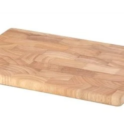 Continenta Schneidebrett Aus Gummibaum Stirnholz