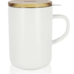 OGO Living Teepott Juliet Mit Filter, Weiß