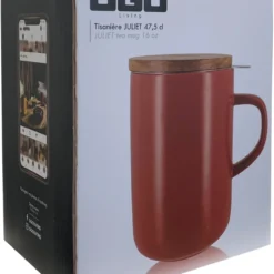 OGO Living Teepott Juliet Mit Filter, Bordeaux -Leonardo Vase shop 7912035 2