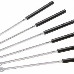 Stöckli Fonduegabeln Mit Kunststoffgriff, 6-er Set