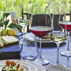 RCR Weißweinglas Aria, Langer Stiel, 6er-Set -Leonardo Vase shop Aria Glaeser 1 l