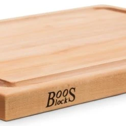 Boos Blocks Schneidebrett Pro Chef Aus Ahorn Mit Saftrille Groß, 4 Cm