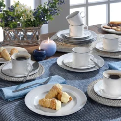 Friesland Porzellan Friesland Espressotasse JEVERLAND -Leonardo Vase shop Jeverland kl Brise 18tlg 1