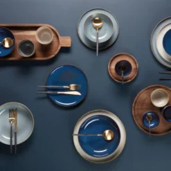 ASA Cappuccinotasse Mit Untertasse Saisons Denim -Leonardo Vase shop Saisons gesamt gold 1 1