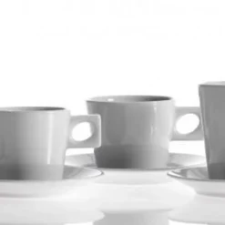 NYNY Cappuccinotasse Von Porzellanfabrik Walküre, Weiß -Leonardo Vase shop nyny l 4