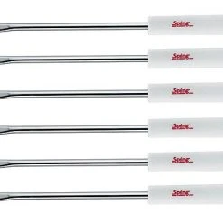 Spring Käsefondue-Gabeln Basic, 6 Stück, Weiß